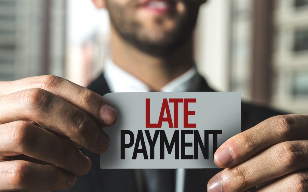 How to remove late payments?
